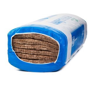 Knauf Insulation minerālvate ir izgatavota no dabīgām izejvielām bez formaldehīdiem, akrila sveķiem vai citiem naftas izcelsmes produktiem, unikāla dabiski brūna materiāla krāsa bez krāsvielām.