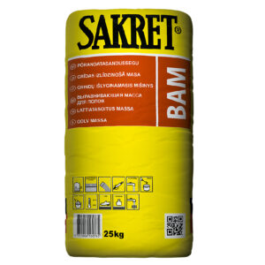 SAKRET BAM Izlīdzinošā masa grīdām