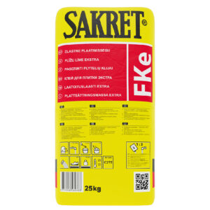SAKRET FKE flīžu līme