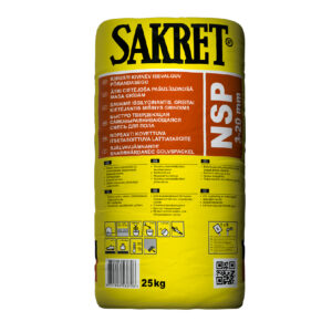 SAKRET NSP Ātri cietējoša pašizlīdzinošā masa grīdām